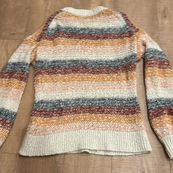 Madewell muted Colorful Striped Women Sweater - Picture 5 of 6